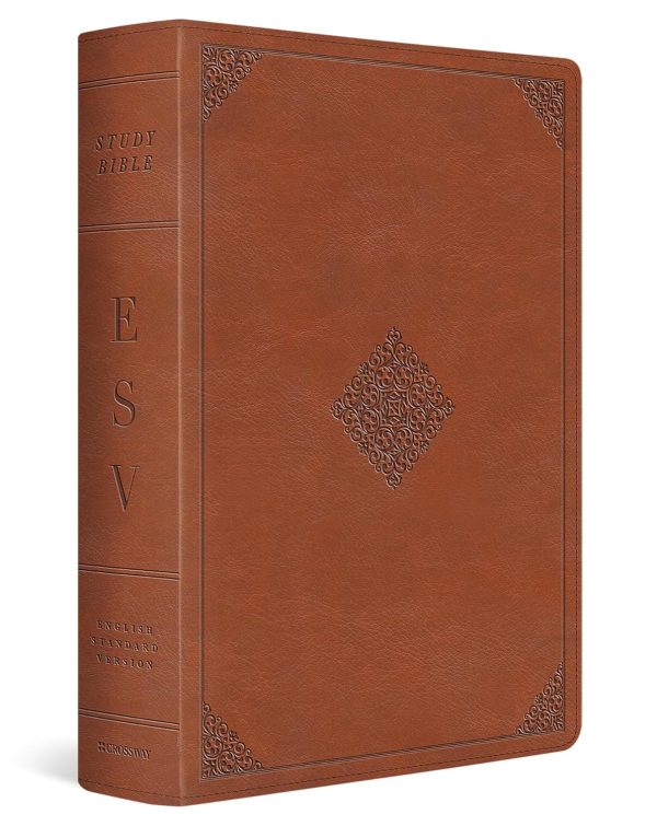 ESV Study Bible TruTone English Saddle